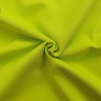 Chất vải áo thun cổ tròn ngắn tay cotton cao cấp xanh chuối