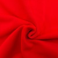 Chất vải áo thun cổ trụ polo bo trơn cá sấu lạnh poly thấm hút màu đỏ tươi