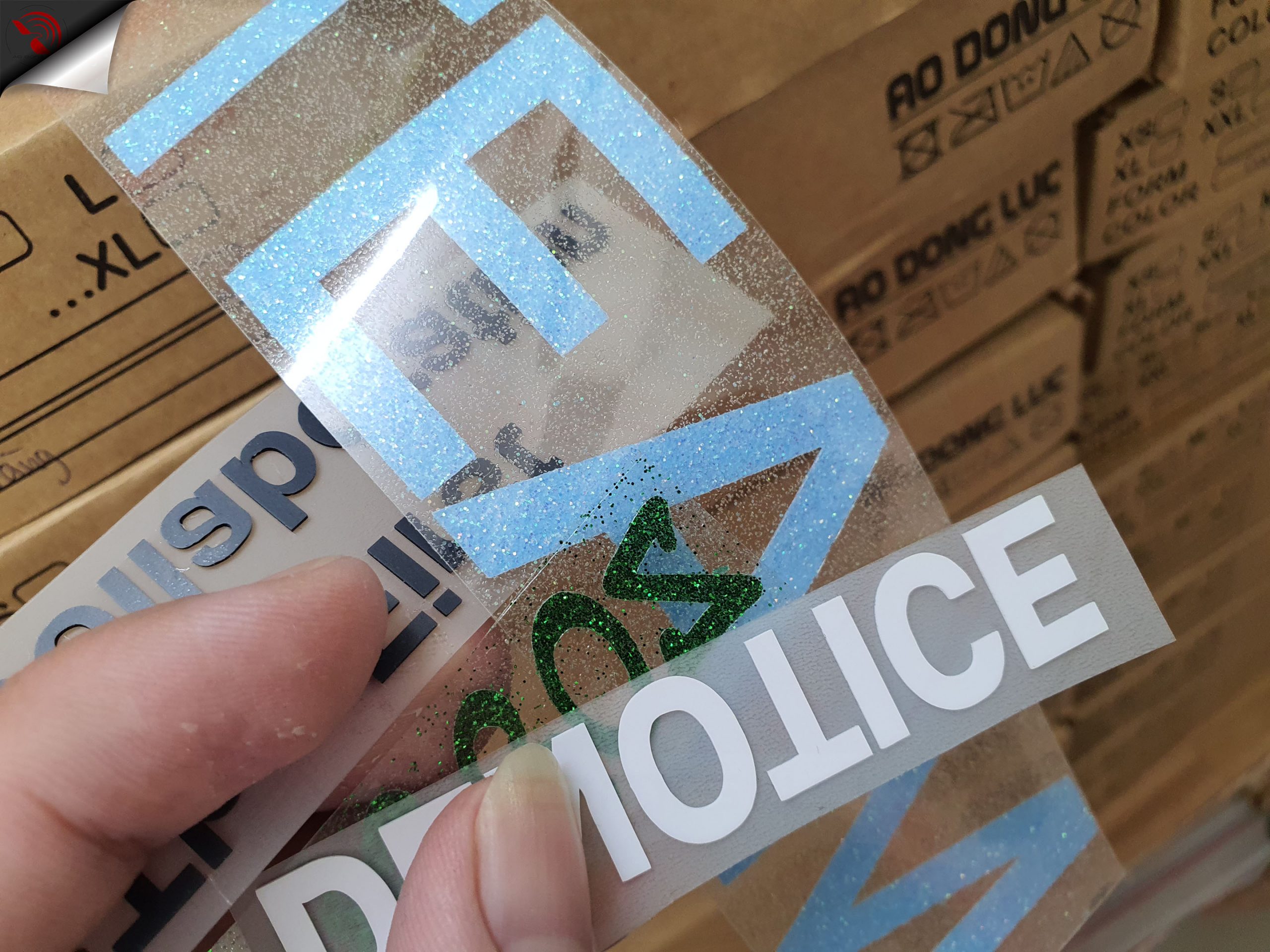 Phôi in decal nhiều hiệu ứng