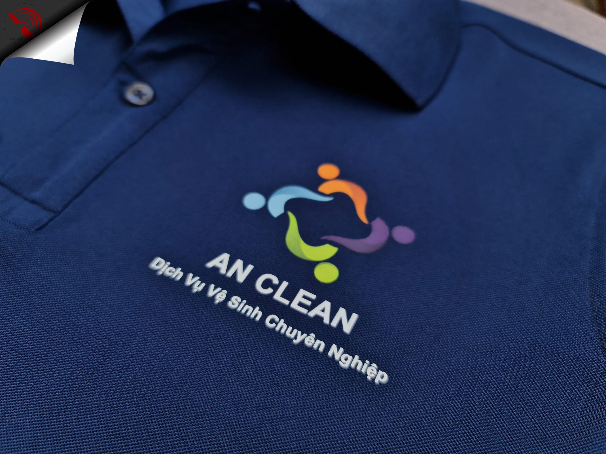 Hình in kỹ thuật số áo thun đồng phục polo theo yêu cầu