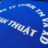 Hình in decal áo thun đồng phục theo yêu cầu