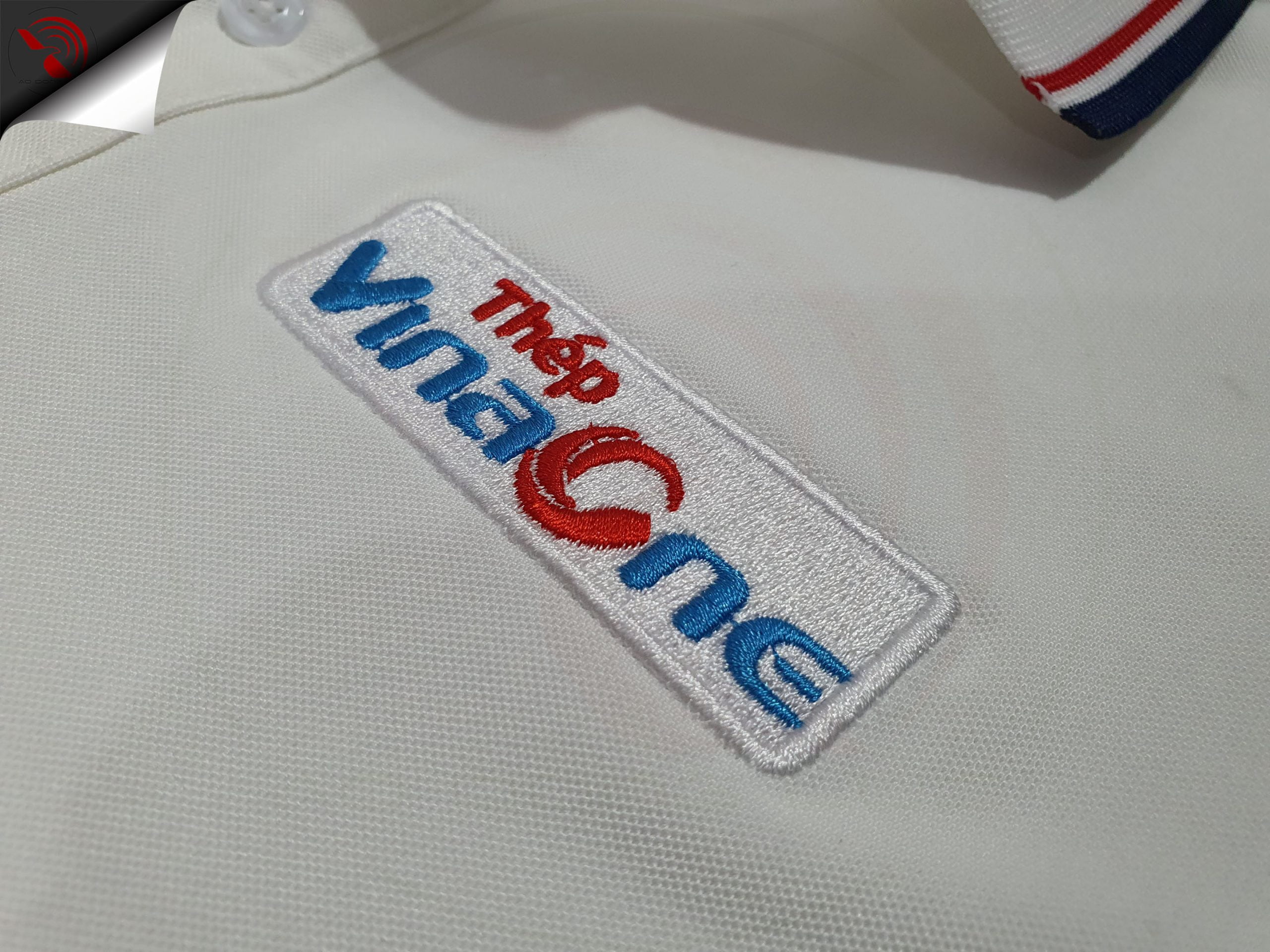 Thêu vi tính áo thun đồng phục theo yêu cầu