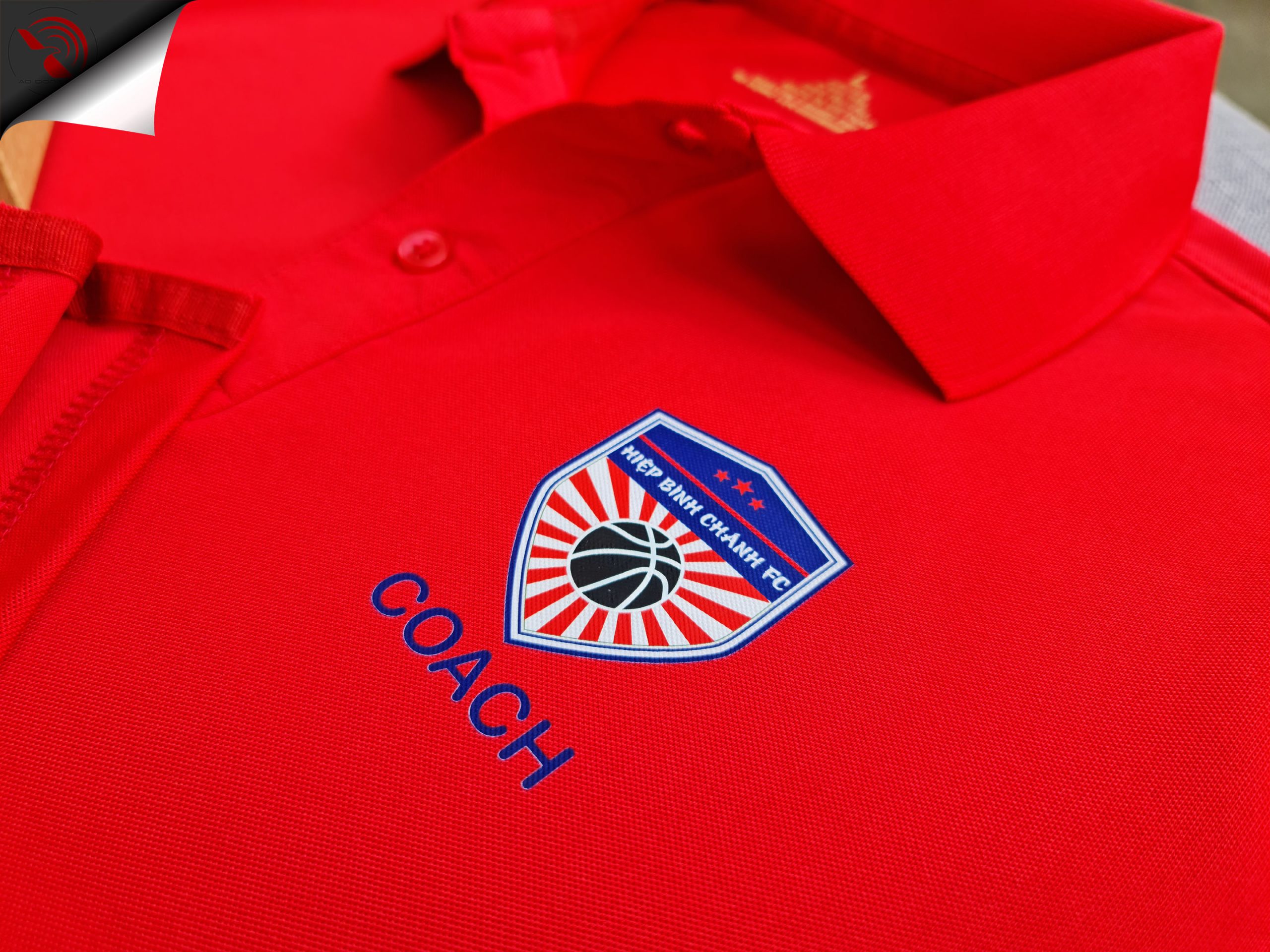 Hình in kỹ thuật số áo thun đồng phục polo theo yêu cầu