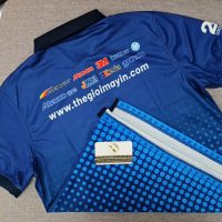 Đồng phục áo thun polo in chuyển nhiệt full galaxy