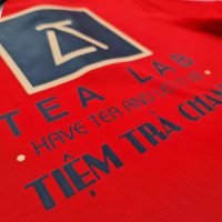 In kỹ thuật số logo Tea Lab Tiệm Trà Chanh