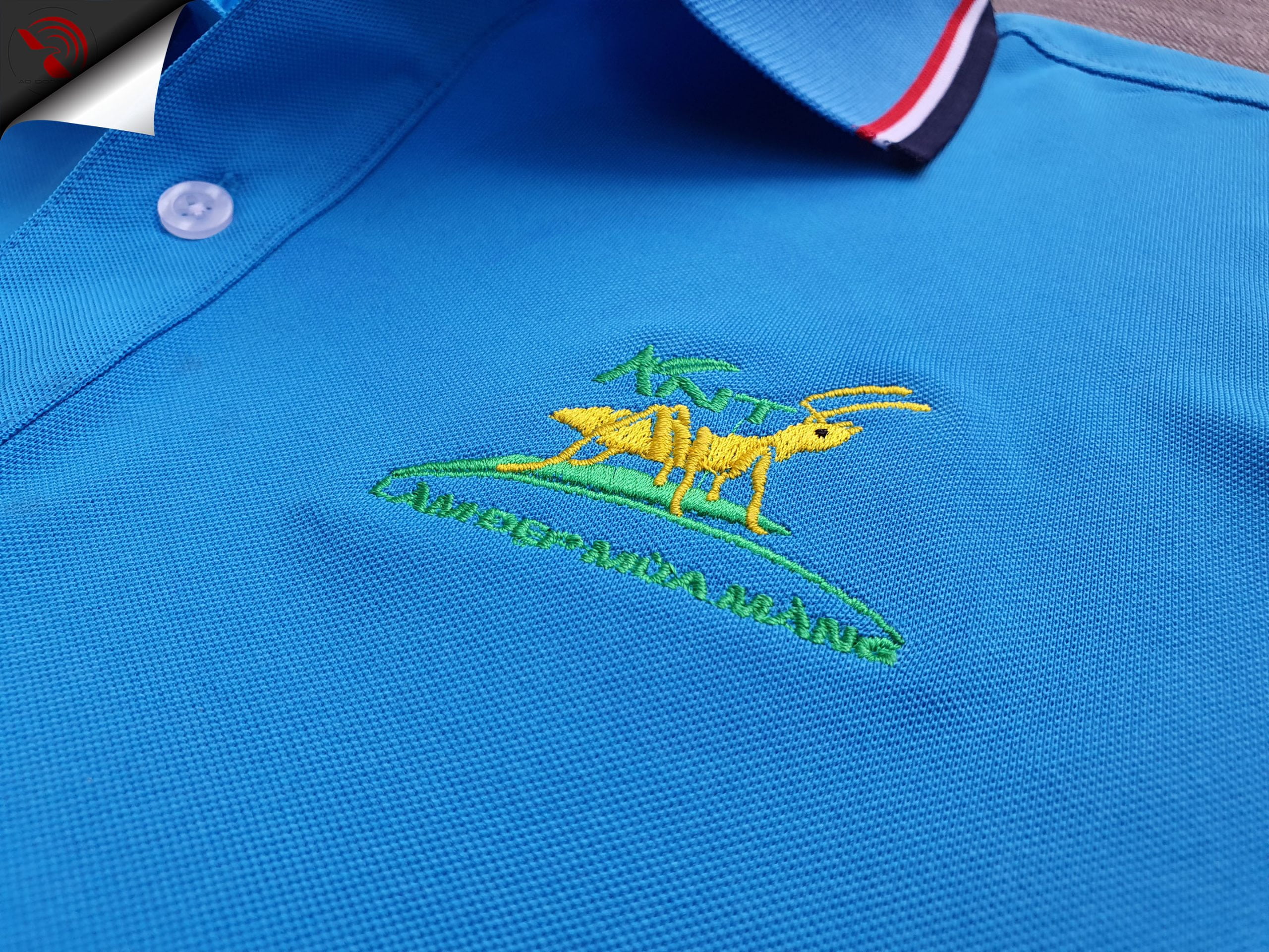 Thêu vi tính logo ANT