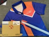 Đồng phục áo thun polo thể thao in chuyển nhiệt full galaxy